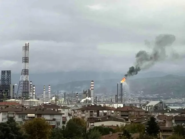 Kocaeli'de Rafineri Tesisinde Patlama: 8 Yaralı