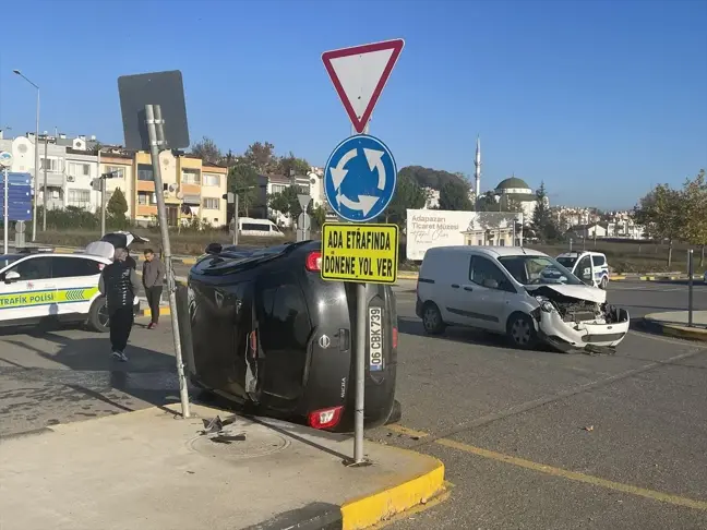 Sakarya'da Trafik Kazası: 1 Yaralı