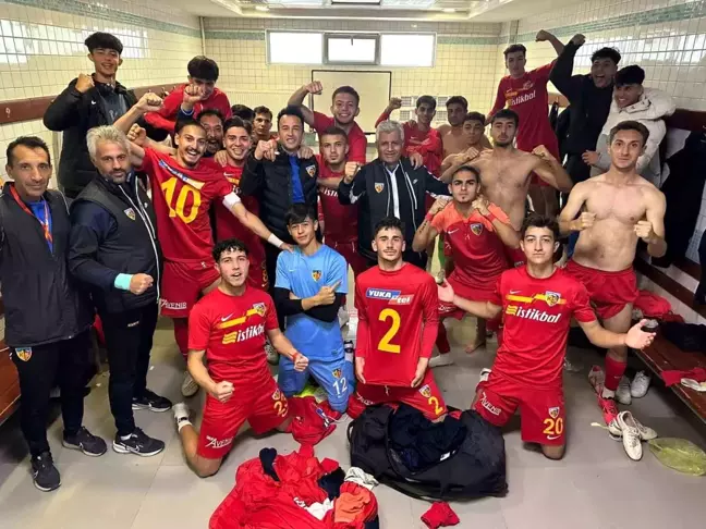 Kayserispor U19, MKE Ankaragücü'nü 3-1 Mağlup Etti