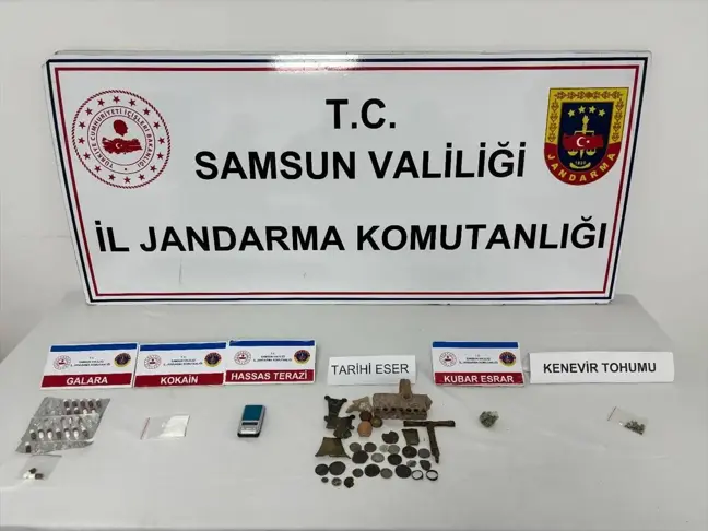 Samsun'da Kaçakçılık ve Uyuşturucu Operasyonu: Bir Gözaltı