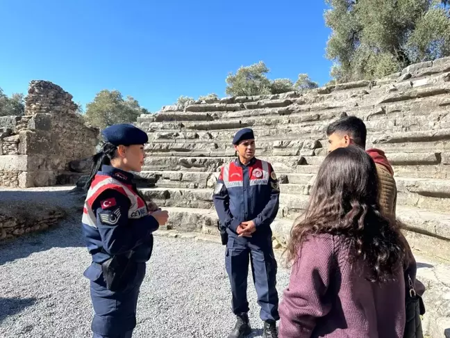 Nysa Antik Kenti Ziyaretçilerine Çevre Bilgilendirmesi