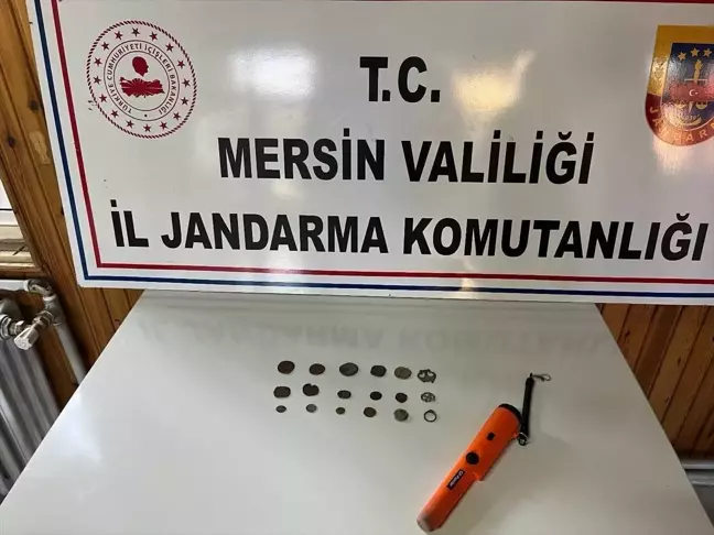 Mersin'de Tarihi Eser Kaçakçılığı Operasyonu