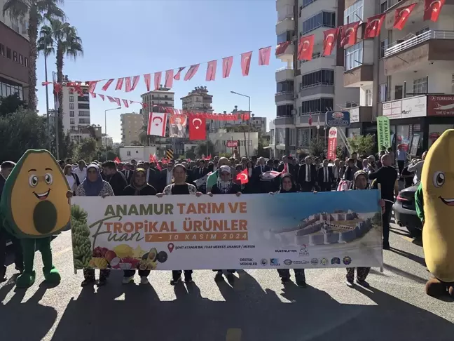 Anamur Tarım ve Tropikal Ürünler Fuarı Mersin'de Başladı