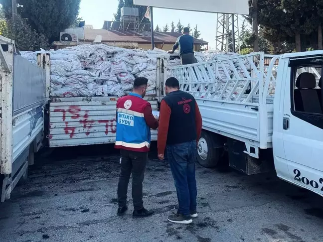 Hatay'da 14 Bin Aileye 7 Bin Ton Kömür Dağıtımı Planlanıyor