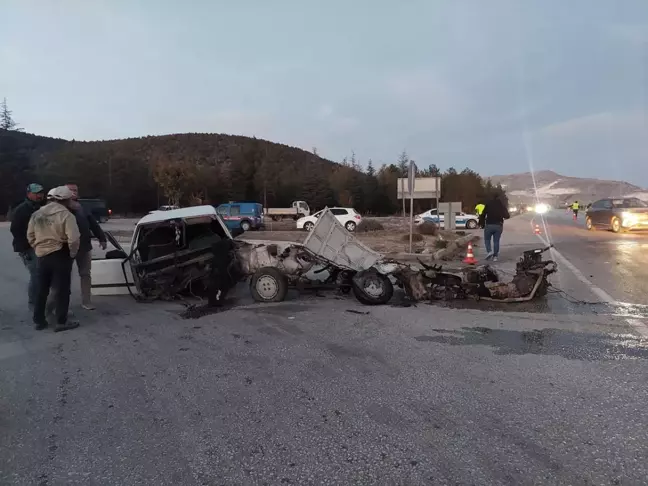 Burdur'da Trafik Kazası: 6 Yaralı