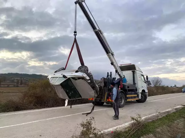 Samsun'da Otomobil 4 Takla Attı: 2 Yaralı