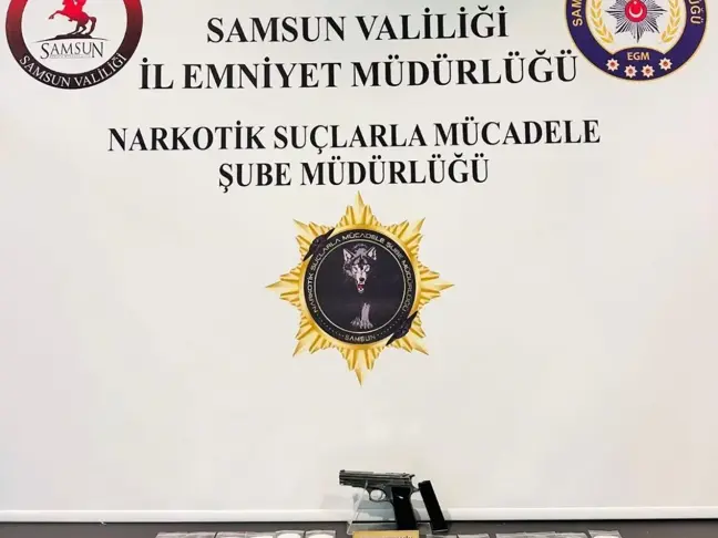 Samsun'da Uyuşturucu ve Silah Operasyonu