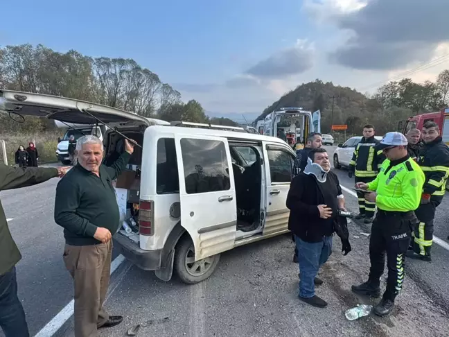 Bartın'da Trafik Kazası: 7 Yaralı