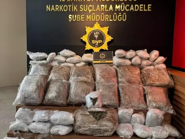 Şanlıurfa'da 76 Kilo Sentetik Uyuşturucu Ele Geçirildi