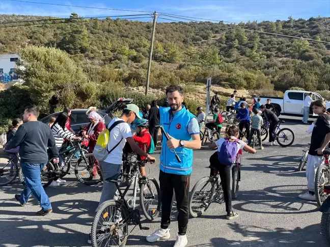 Bodrum'da Gençler için 'Pedal Çevir Adım At' Etkinliği Gerçekleşti