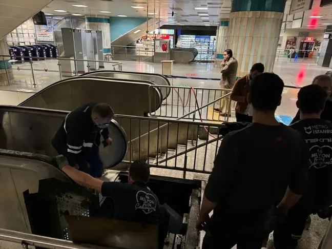 Yenikapı-Hacıosman Metro Hattı'nda Yangın