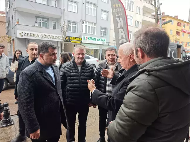 AK Parti Milletvekili Ercan Öztürk Gümüşova'da Temaslarda Bulundu