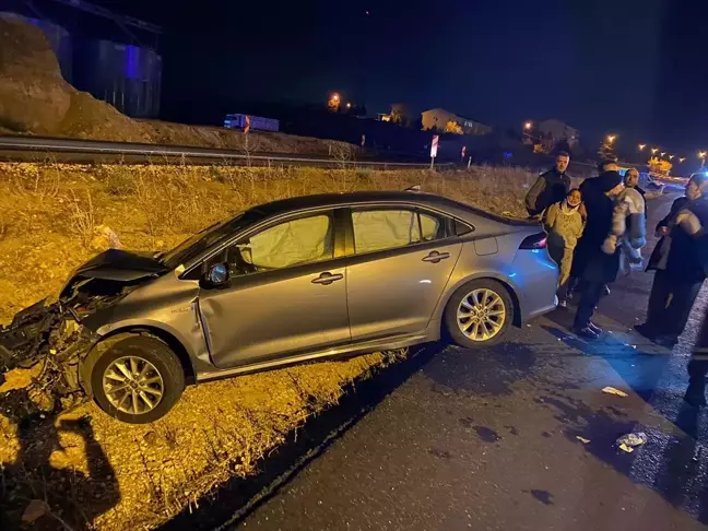 Kırıkkale'de İki Aracın Çarpışması Sonucu 8 Yaralı