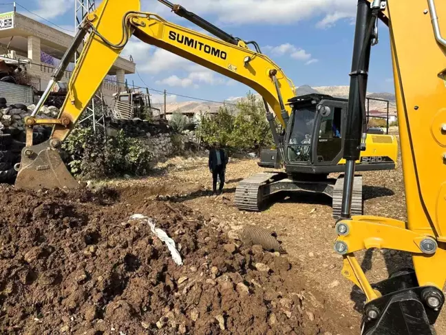 Narince Köyü'nde İçme Suyu ve Kanalizasyon Hatları Yenileniyor