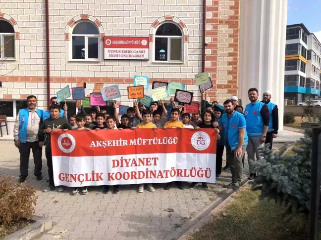 Akşehir'de Ortaokul Öğrencilerine Ara Tatil Kampı Düzenlendi