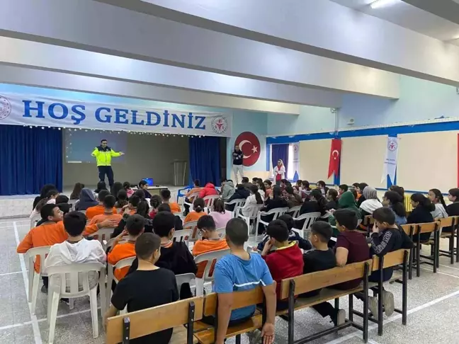 Aydın'da Öğrencilere Trafik Güvenliği Eğitimi