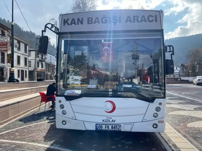 Bolu Mudurnu'da Kan Bağışı Kampanyası Düzenlendi