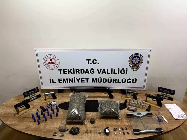 Çorlu'da Uyuşturucu ve Kaçakçılık Operasyonu: 2 Tutuklama