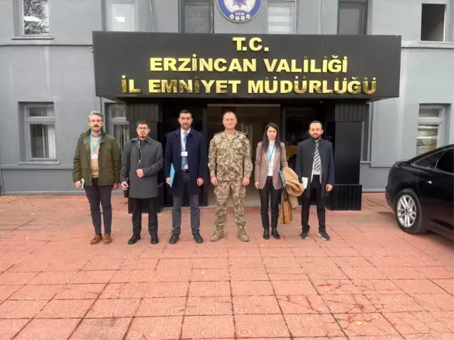 TİHEK Erzincan Emniyet Müdürlüğü Nezarethanelerine Habersiz Ziyaret Gerçekleştirdi