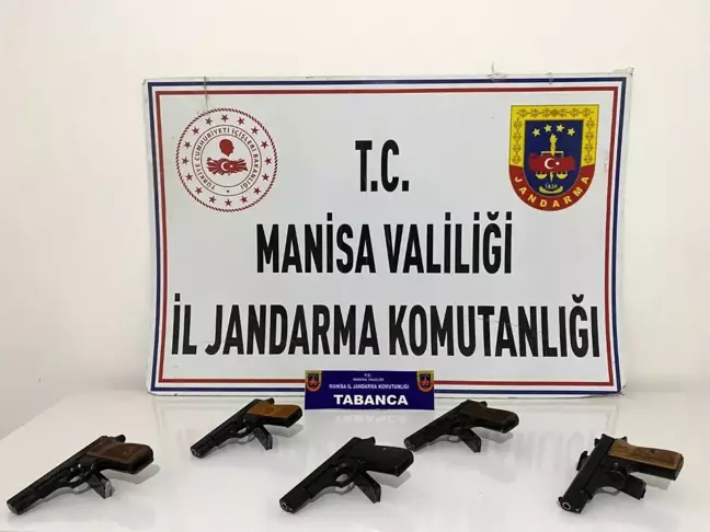 Manisa'da Yasadışı Tabanca Ticareti Operasyonu