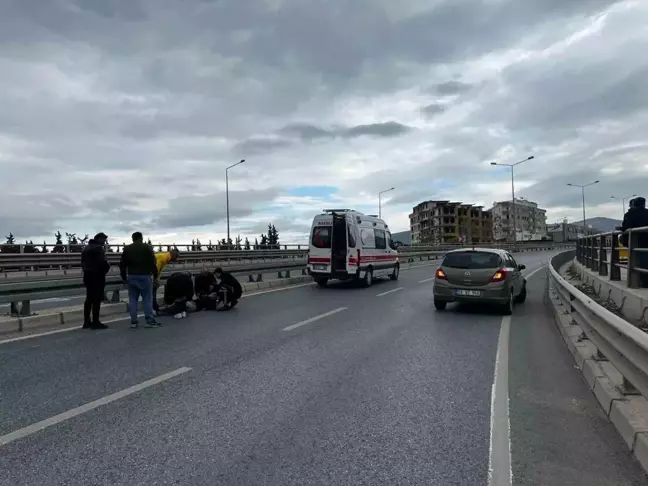 Kuşadası'nda motosiklet kazası: Bir yaralı