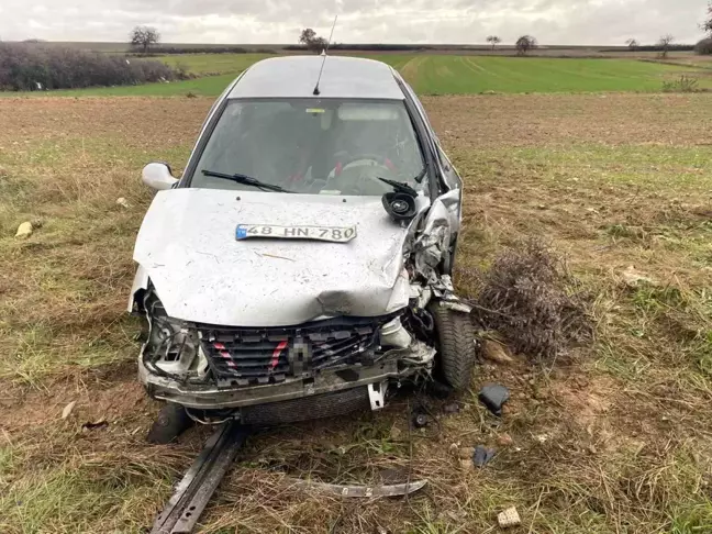 Tekirdağ'da Otomobil ile Tır Çarpıştı: 1 Yaralı