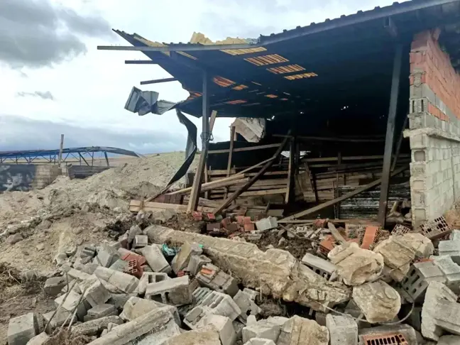 Isparta'da Besihanede Yangın, 17 Hayvan Telef Oldu