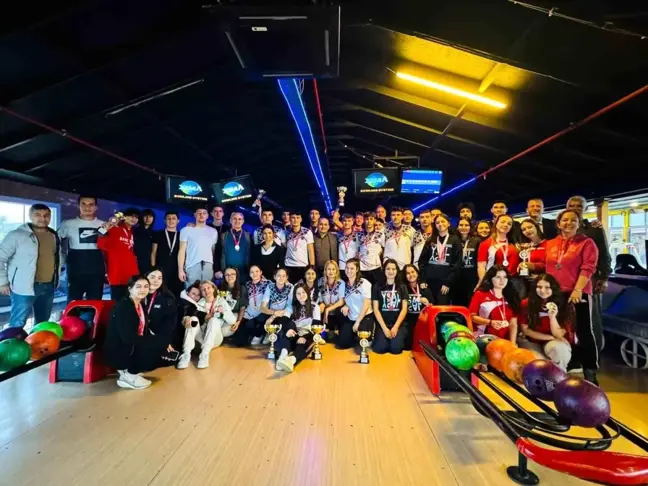 Aydın'da Okullar Arası Gençler Bowling İl Birinciliği Sonuçlandı