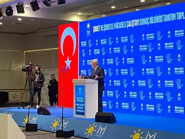 İYİ Parti'den Şiddetle Mücadele Çağrısı