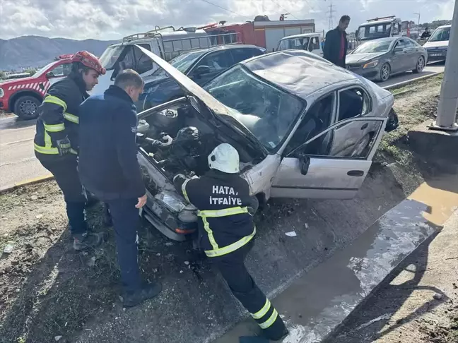 Antakya'da Trafik Kazası: 6 Yaralı