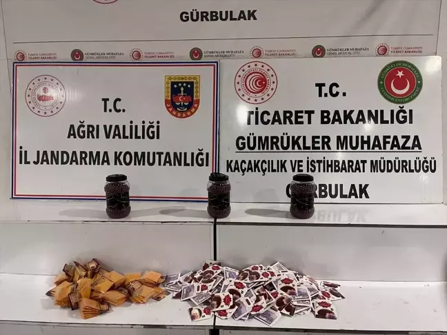 Doğubayazıt'ta Gümrük Kapısında 6 Kilo 800 Gram Kaçak Safran Ele Geçirildi