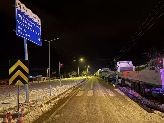 Göksun-Kayseri Kara Yolu Normalleşti, Ulaşım Yeniden Sağlandı