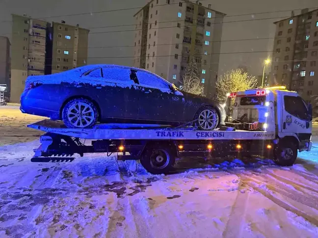 Kayseri'de Drift Attığı İçin Sürücüsüne 32 Bin TL Ceza