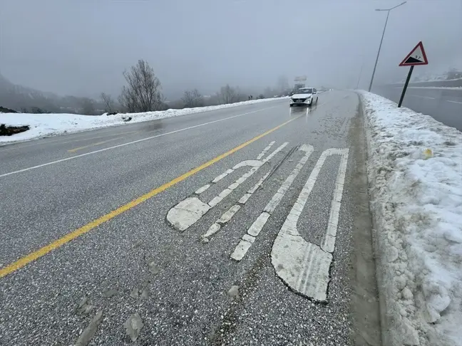 Düzce-Zonguldak Yolu'nda Sis Uyarısı