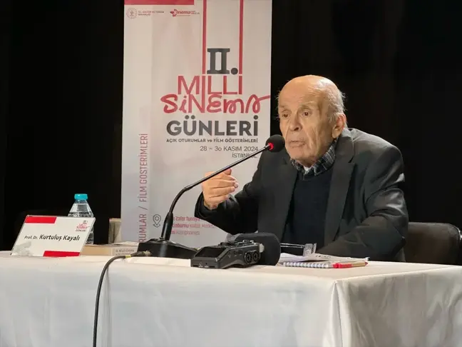 Prof. Dr. Kurtuluş Kayalı'dan Milli Sinema Günleri'nde Dönemin Sinema Etkisi