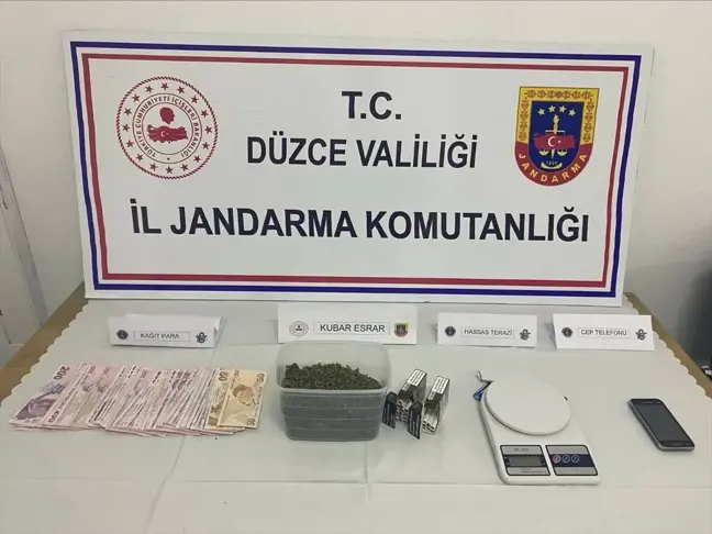 Düzce'de Uyuşturucu Operasyonu: 1 Gözaltı