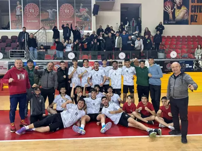 Kayseri Elit Voleybol, Konya Seydişehir C.Spor'u 3-0 Mağlup Etti