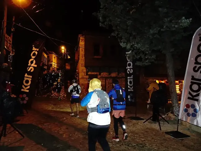 Kazdağları'nda 8. Kar Spor İda Ultra Maratonu Başladı