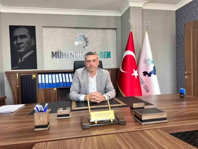 Mühendis Tek-Sen Enerji Genel Başkanı Mümin Güler: 