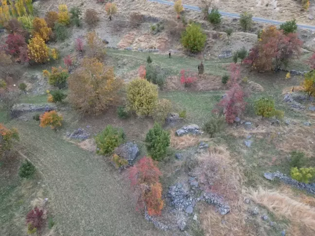 Şırnak'ta Doğanın Güz Renkleri Dronla Görüntülendi