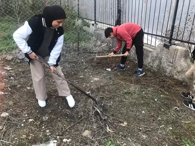 Öğrenciler Patates Tohumu Ekti: Sağlıklı Beslenme Projesi Uygulandı