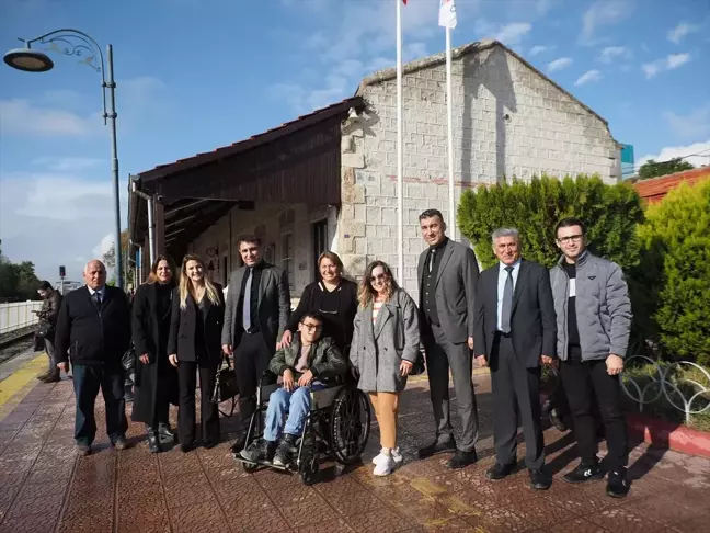 11 Yaşındaki Bedensel Engelli Uğur Uysal'ın Makinist Olma Hayali Gerçekleşti