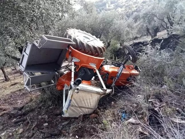 Aydın'da Traktör Kazası: 55 Yaşındaki Sürücü Ağır Yaralandı