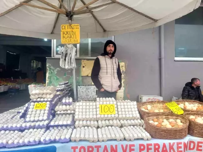 Afyonkarahisar'da Yumurta Fiyatları Artıyor