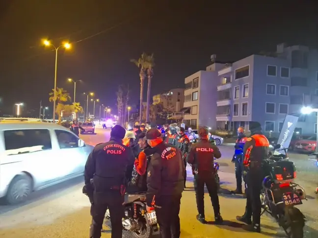 İskenderun'da Asayiş Uygulaması: Polis Ekipleri GBT Taraması Yaptı