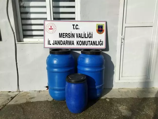 Mersin'de Sahte İçi Operasyonu: 540 Litre Ele Geçirildi