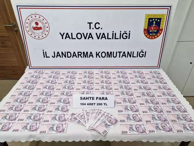 Yalova'da Sahte Para Operasyonu: İki Şüpheli Tutuklandı