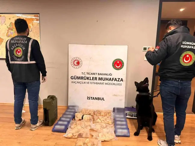 İstanbul'da 67 Milyon Lira Değerinde Uyuşturucu Maddesi Ele Geçirildi