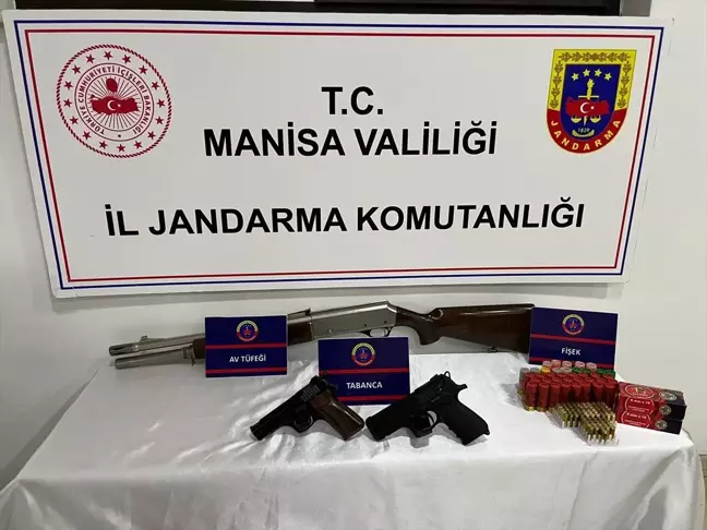 Manisa'da Silah Kaçakçılığı Operasyonu: 1 Gözaltı