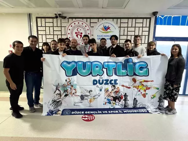 Düzce'de Gençler Arası Pool Bilardo Turnuvası Tamamlandı